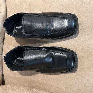 Boy’s Black Leather Shoes
